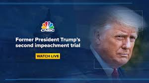 The process of bringing charges against a public official, to determine whether he can be removed from office. Watch Live Day Five Of Former President Trump S Second Impeachment Trial 2 13 2021 Youtube