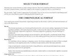 most effective resume format – Letter Resume Collection