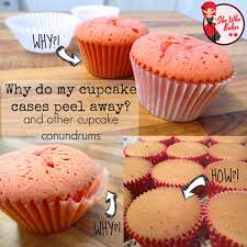 Why Do My Cupcake Cases Peel Away Cupcake Troubleshooting She Who Bakes