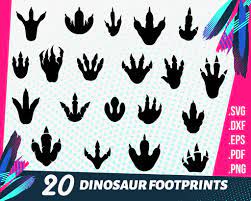 Dinosaur Footprints Svg Dinosaur Footprint Svg Dxf Eps Dinosaur Paw Dinosaur Feet Print Dinosaur Track Instant Download Dinosaur Footprint Dinosaur Decals Dinosaur Silhouette
