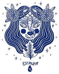 Sonialazo Zodiaco Escorpio Illustration Zodiac Scorpio Zodiac Art Scorpio Art Astrology Art