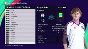 ˈuːjpɛʃt) is a hungarian professional football club, based in újpest, budapest, that competes in nemzeti bajnokság i. Ps4 Pes 2021 Classic Ujpesti Dozsa Youtube