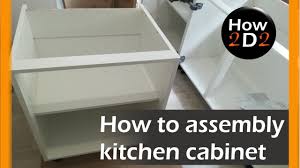 assembly kitchen base cabinet flat pack