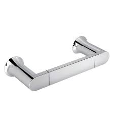 Whether you need a brushed nickel towel bar, chrome towel bar, black towel bar or bronze towel bar, lowe's has a variety of options that will blend seamlessly into your space. Moen Bh3886ch Genta Modern Double Post Bathroom Hand Towel Bar Chrome Buy Online In Angola At Angola Desertcart Com Productid 45830033