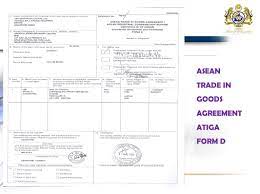 While making an entry into fields of a form, it is important to be careful about the field types, which are generally set when the form is created. Electronic Exchange Of Atiga Form D The Malaysian Experience Ppt Video Online Download