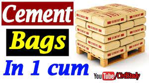 The strength of the concrete is measured in pounds per square inch or psi. Cement Bags In 1 Cubic Meter How To Calculate Cement No Of Cement Bags In One Cubic Meter Youtube