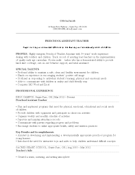 Preschool Teacher Assistant Resume How To Create A Preschool Teacher Assistant Resume Download This Preschool Jobs For Teachers Teacher Assistant Teacher Cv