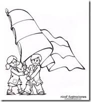 Fotos y dibujos para colorear día de la bandera argentina. Colorear Dia De La Bandera Argentina Jugar Y Colorear