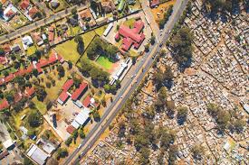 South Africa S Fault Lines Aerial View Photo South Africa