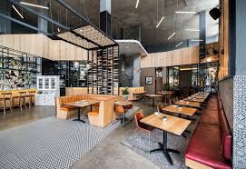 Stylish Spaces Piza E Vino Visi Restaurant Architecture Cafe Design Restaurant Design