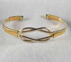 Bracelet Tutorial Wire Wrapped Cuff Pdf Knotted Cuff Learn To Make This Bracelet Intermediate Bijoux De Bras Bracelets En Argent Sterling Bijoux
