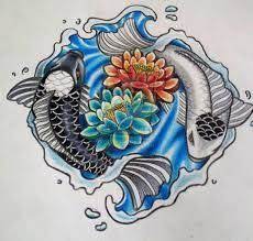 Encuentra esta muchas ideas mas de tattoos. Resultado De Imagen Para Pez Koi Yin Yang Tattoo Tatuaje Pez Koi Pez Koi Dibujo Tatuajes De Pescado Koi