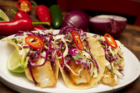 Place fish in baking pan and spoon on half of the sweet onion marinade/topping. La Bufadora Tacos Karen S Kitchen