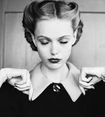 Frisuren Frauen 40er Vintage Hairstyles Retro Hairstyles Rockabilly Hair