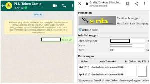 Berikut ini cara mendapatkan listrik gratis bulan desember melalui situs resmi www.pln.co.id. Login Www Pln Co Id Untuk Klaim Token Gratis Listrik Pln Bulan Mei Bisa Wa 08122123123 Tribunnews Com Mobile