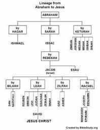Lineage From Abraham To Jesus Chart Abraham Whose Birth Name Was Abram Was Renamed By God Genesis 17 1 5 He Bible Genealogy Bible Family Tree Bible Facts