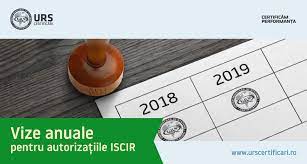 195/2005 privind protecția mediului privind vizele anuale pe autorizatiile de mediu si autorizatiile integrate de mediu, care promoveaza urmatoarele aspecte cheie autorizația de mediu și autorizația integrată de mediu își păstrează valabilitatea pe toată perioada în care acestea au viza anuală Vize Anuale Pentru AutorizaÅ£iile Iscir