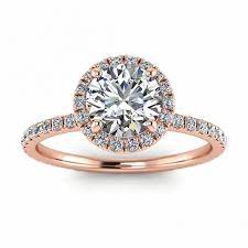 Jul 27, 2021 · the carat number refers to how much gold is in the blend; Rose Gold Halo Diamond Ring Mirabel Braverman Jewelry