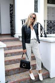 Black And White Striped Pants Outfit Ideas Men 5 Ways To Style Striped Pants Stripe Pants Outfit Fashion Minimal Outfit