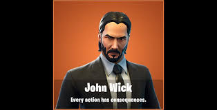 'john wick' skin returns to 'fortnite': Fortnite Leak Reveals Stunning Official John Wick Skin Ahead Of Chapter 3
