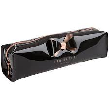 Ted Baker Aker Bow Pencil Case Black Black Pencil Case Ted Baker Accessories Pencil Case