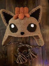 Excited To Share The Latest Addition To My Etsy Shop Pokemon Vulpix Inspired Hat Http Etsy Me 2b1sryf Clothing V Crochet Pokemon Crochet Hats Pokemon Hat