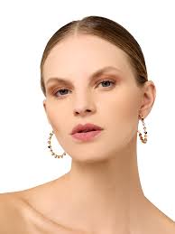 Jane Gold Hoop Earrings