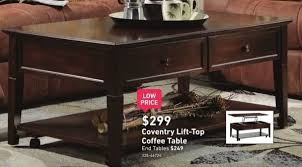 Great savings & free delivery / collection on many items. Leon 039 S Coventry Lift Top Coffee Table Redflagdeals Com