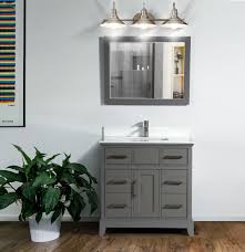single sink bathroom vanity combo set