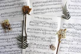 If you love to play the guitar, you need a good supply of sheet music. Academia Like The Nut My Old Piano Sheet Music Pressed Flowers And