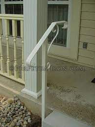 Shop.alwaysreview.com has been visited by 1m+ users in the past month Perpetua Iron One Post Rail Outdoor Handrail Railings Outdoor Outdoor Stair Railing