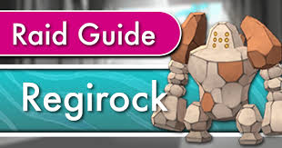 regirock raid counter guide pokemon go wiki gamepress