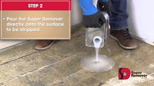 How do you remove glue from concrete slab? Super Remover Instructions To Remove Carpet Glue Youtube
