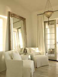 Beveled Floor Mirror Transitional Bedroom The Iron Gate Home Living Room Mirrors Luxury Interior Design