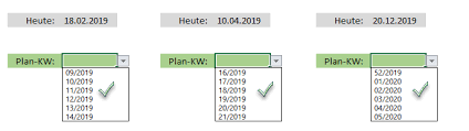 Das jahr 2021 ist kein schaltjahr. Dynamische Dropdownliste Zur Individuellen Kalenderwochenauswahl Bereitstellen Huegemann Informatik De