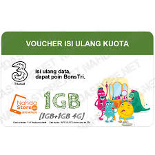Cek kuota nelpon dengan website. Voucher Tri 1gb Paket Data Three Internet 1gb Bonus 1gb 4g Kuota Shopee Indonesia
