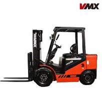 Vmax 2500kg Mini Diesel Container Loading Forklift with Cheap Price