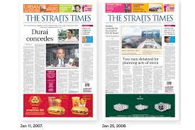 It is malaysia's oldest newspaper still in print (though not the first) having been founded as the straits times in 1845, and was reestablished as the new straits times in 1974. St Turns 175 Still A Work In Progress Singapore News Top Stories The Straits Times