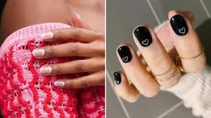 Beautiful nails 2016, february nails, heart nail designs, hearts on nails, ideas of red and black nails, romantic nails, shellac nails 2016, valentine's day nails. 37 Valentine S Day Nail Art Design Ideas You Ll Love 2021 Glamour