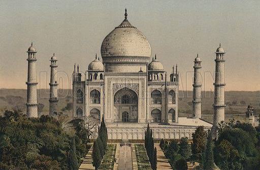 Taj Mahal, Agra, India stock image | Look and Learn