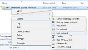 Such.zip saved files can be opened on both mac and windows computers by following through the methods that are mentioned below. Send A Zip File As Email Attachment In Windows 7 Email Compressed Folders
