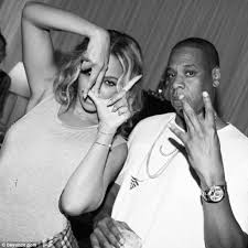 Jay and beyonce have been together nearly 15 years. Beyonce And Jay Z Put On A United Front Backstage Amid Split Rumours Daily Mail Online