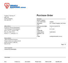 Apa itu purchase order (po)? Https Www Tnb Com My Assets Files E Purchase Order Services 2020 Pdf