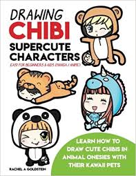The magic of the internet. Drawing Chibi Supercute Characters Easy For Beginners Kids Manga Anime Learn How To Draw Cute Chibis In Animal Onesies With Their Kawaii Pets Drawing For Kids Volume 19 Goldstein Rachel