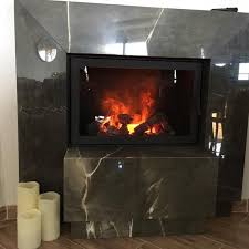 3 Boyutlu Somine Gomme Somine Olarak Tasarlandi Gri Damarli Granit Dis Giydirme Modeli Yapildi Cerceve Model Elektrikli S Elektrikli Somine Somine Somineler