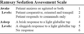 Assessment Of Sedation And Analgesia In Mechanically