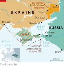 Explore more like ukraine vs russia map. Explaining The Naval Clash Between Russia And Ukraine The Economist