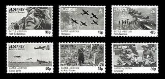This Year Alderney Post And The Westminster Collection Are Working Exclusively With The Douglas Bader Foundation To Commemorat Alderney Stamp Battle Of Britain