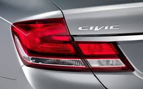 Striking New Taillights Blend Seamlessly With The Civic S Contoured Shape Civic Sedan Honda Civic 2015 Honda Civic
