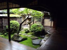 Japan Kyoto Sumiya Inside Garden Inside Garden Small Japanese Garden Zen Garden Design